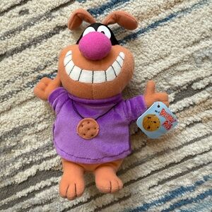 1998 General Mills Breakfast Pals ~ Chip The Cookie Hound (Beanie Plush) w/Tag
